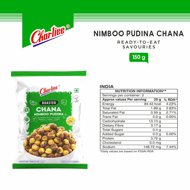 Nimboo Pudina Chana 150 g