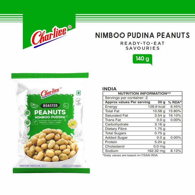 Nimboo Pudina Peanut 140 g