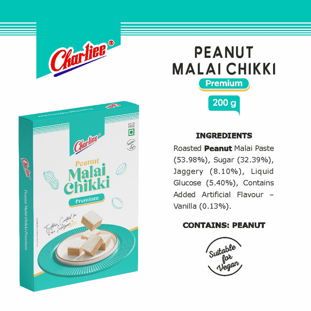 Peanut Malai Chikki Premium 200 g