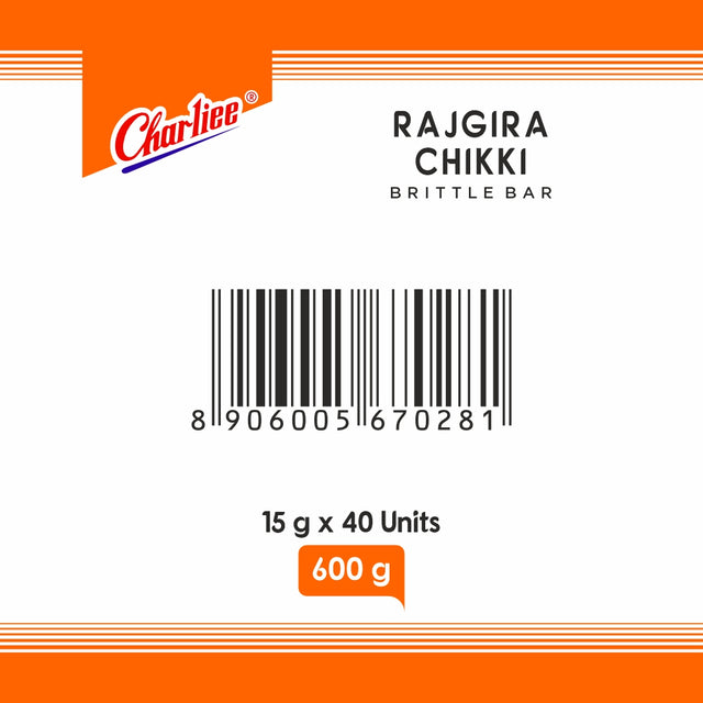 Rajgira Chikki Jar (15 g * 40Units)