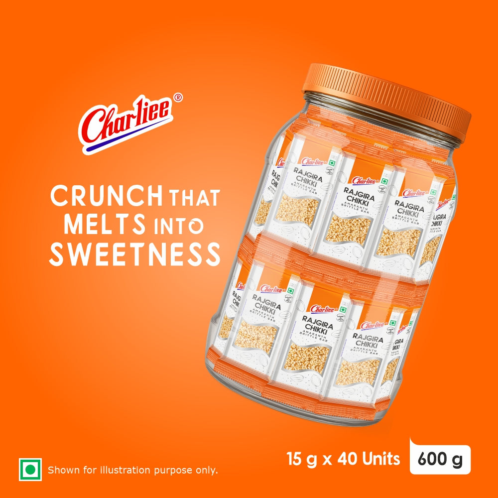 Rajgira Chikki Jar (15 g * 40Units)