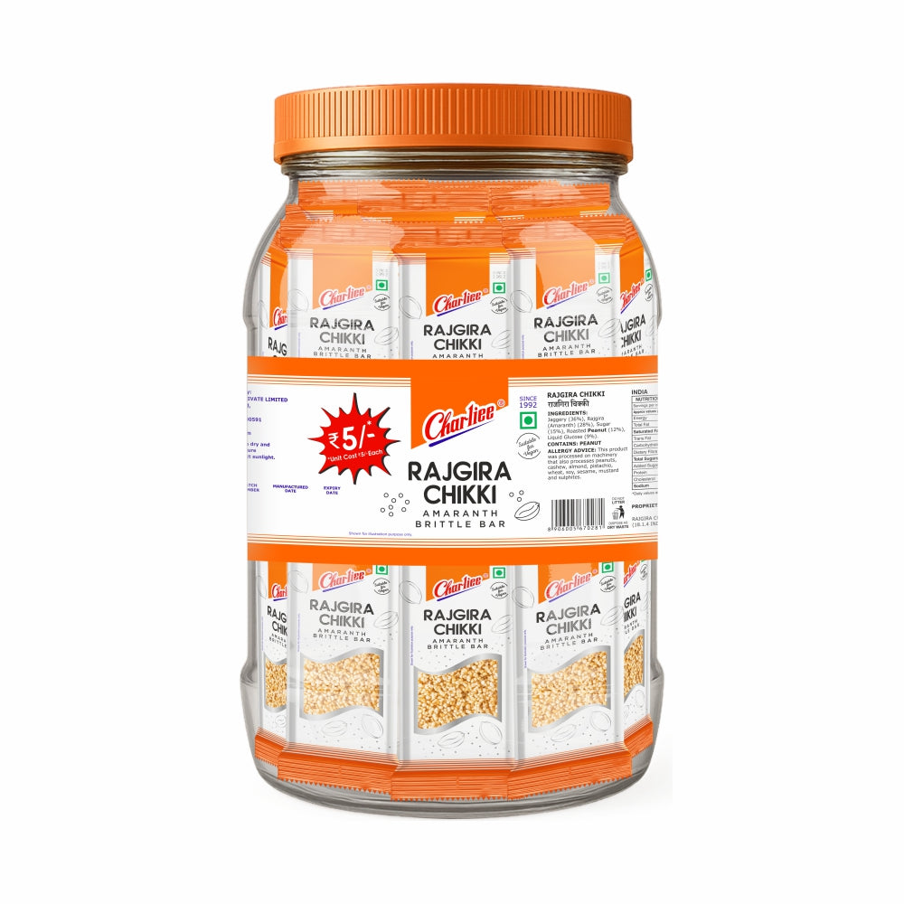 Rajgira Chikki Jar (15 g * 40Units)