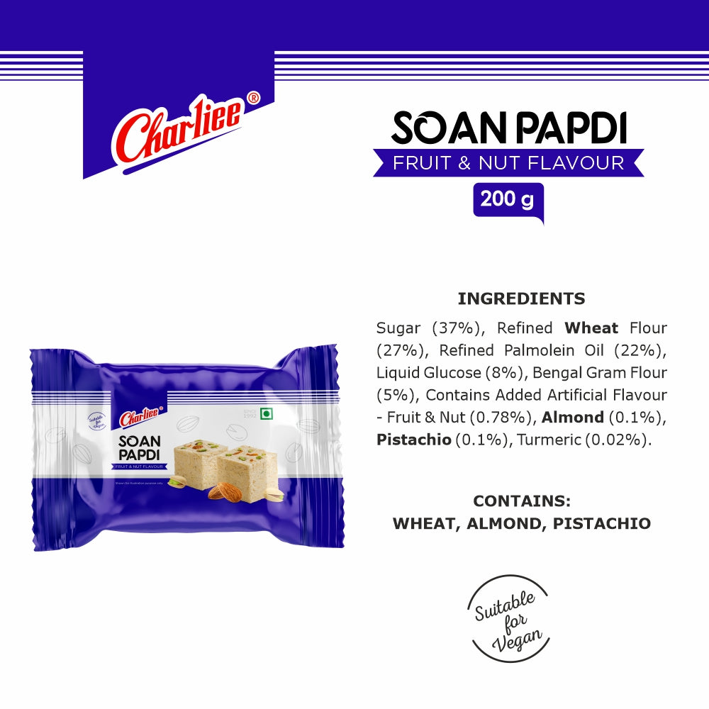 Soan papdi Fruit & Nut 200 g