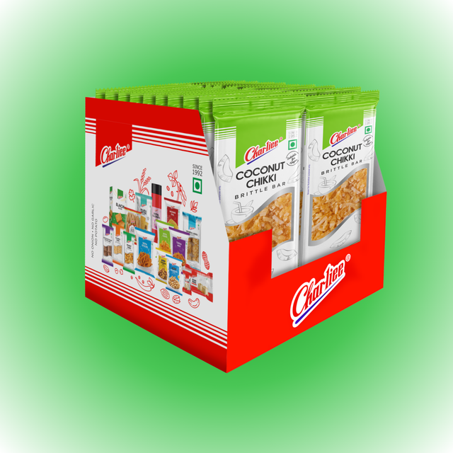 Coconut Peanut Chikki  (25 g * 20 Units)