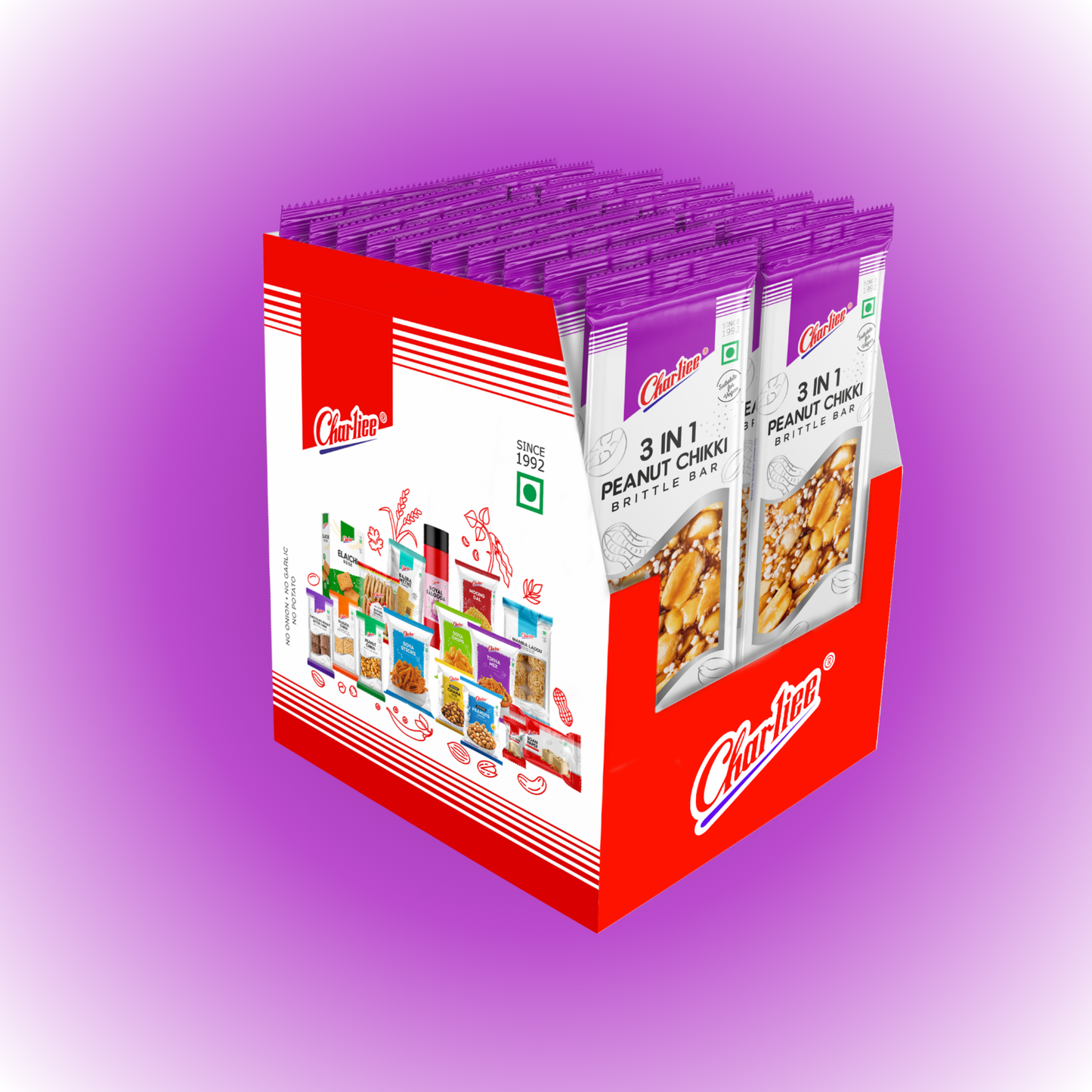 3 in 1 Peanut Chikki  (30g * 20 Units)