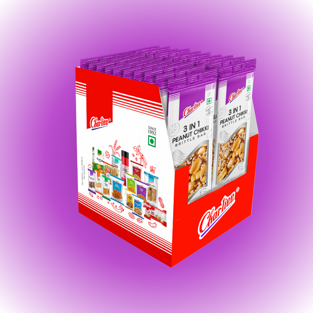 3 in 1 Peanut Chikki  (30g * 20 Units)