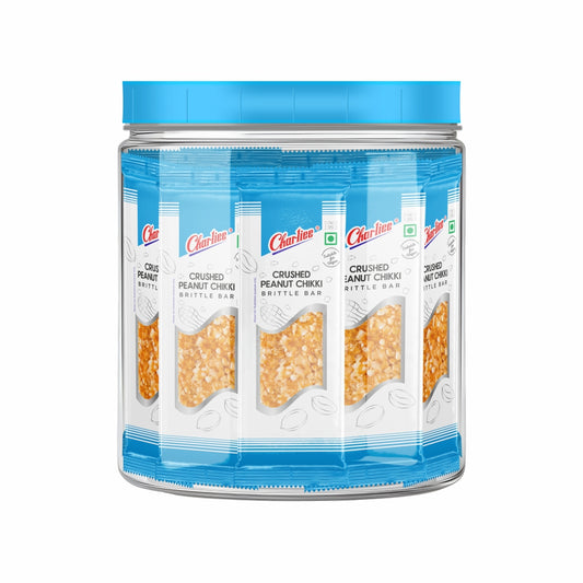 CRUSHED PEANUT CHIKKI JAR (15 g X 40 UNITS) 600 g