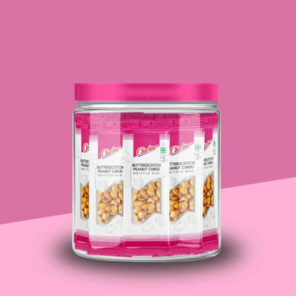 BUTTERSCOTCH PEANUT CHIKKI JAR (15 g X 40 UNITS) 600 g