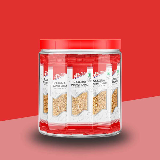 RAJGIRA PEANUT CHIKKI JAR (15 g X 40 UNITS) 600 g