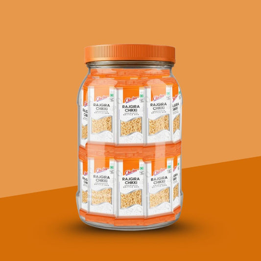 Rajgira Chikki Jar(15G X 40Units)