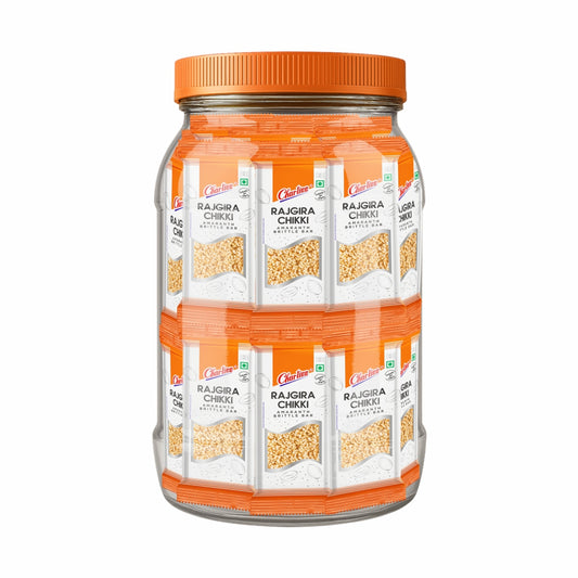 Rajgira Chikki Jar(15G X 40Units)
