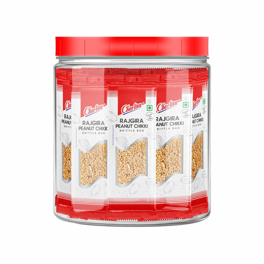 RAJGIRA PEANUT CHIKKI JAR (15 g X 40 UNITS) 600 g
