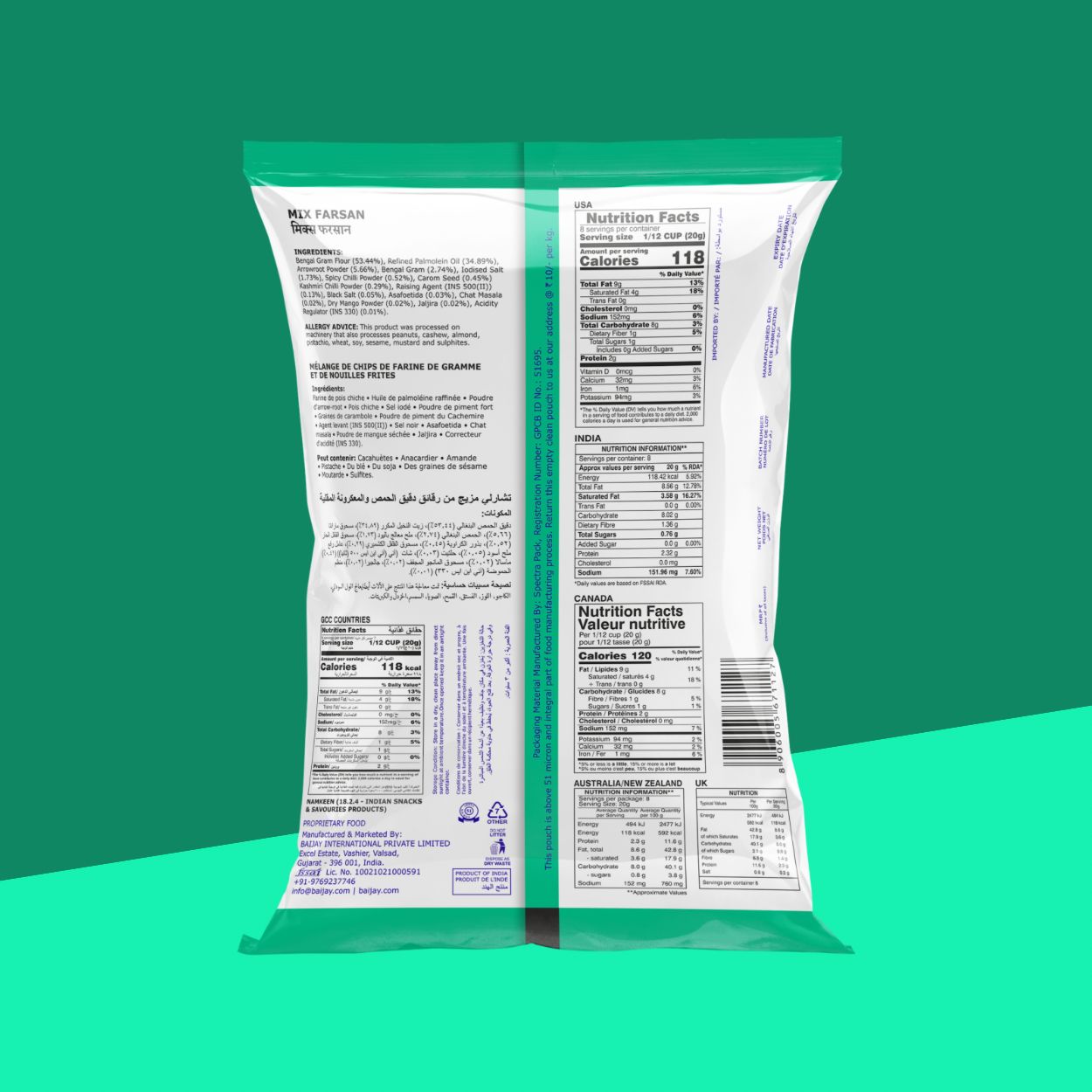Mix Farsan 170 g