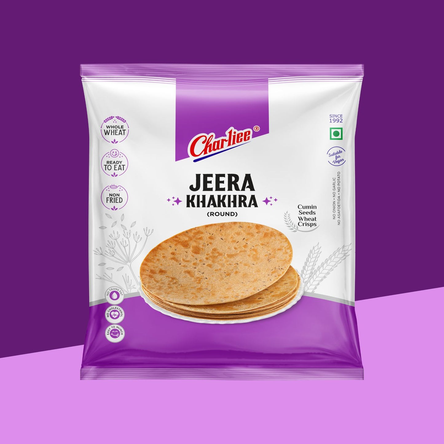 Jeera Khakhra (Round) 150 g