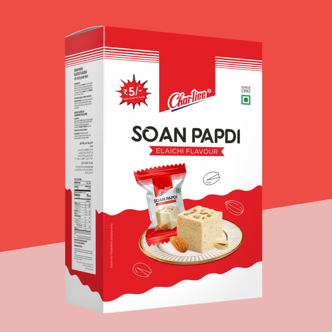Soan Papdi Elaichi Flavour Jar (15 g * 50 Units) 750 g