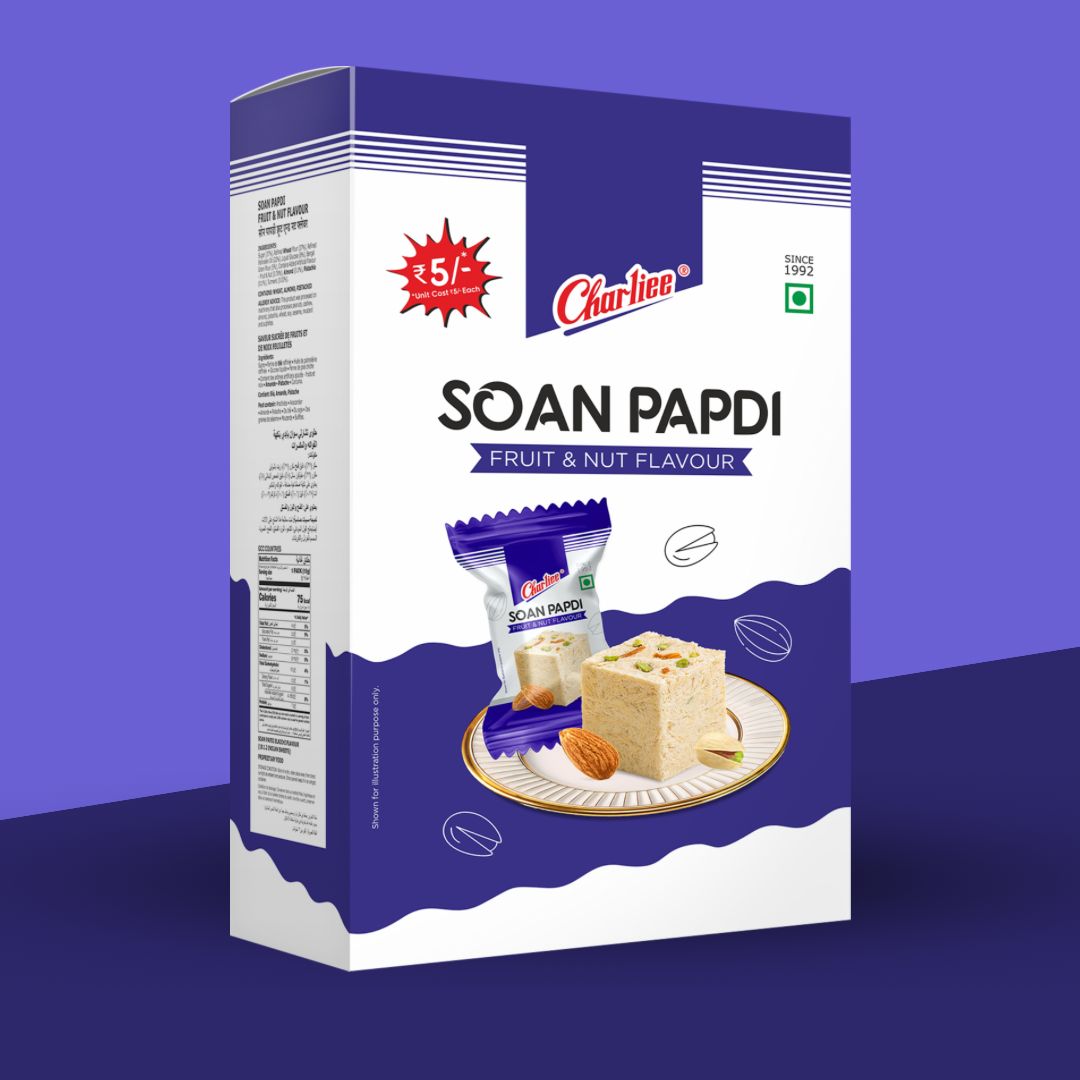 Soan Papdi Fruit & Nut Flavour Jar (15 g * 50 Units) 750 g